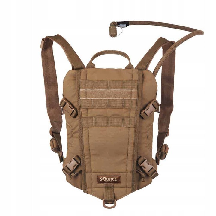 Source Rider 3L hidratáló készlet, coyote, X-QCA rendszer, Cordura anyag