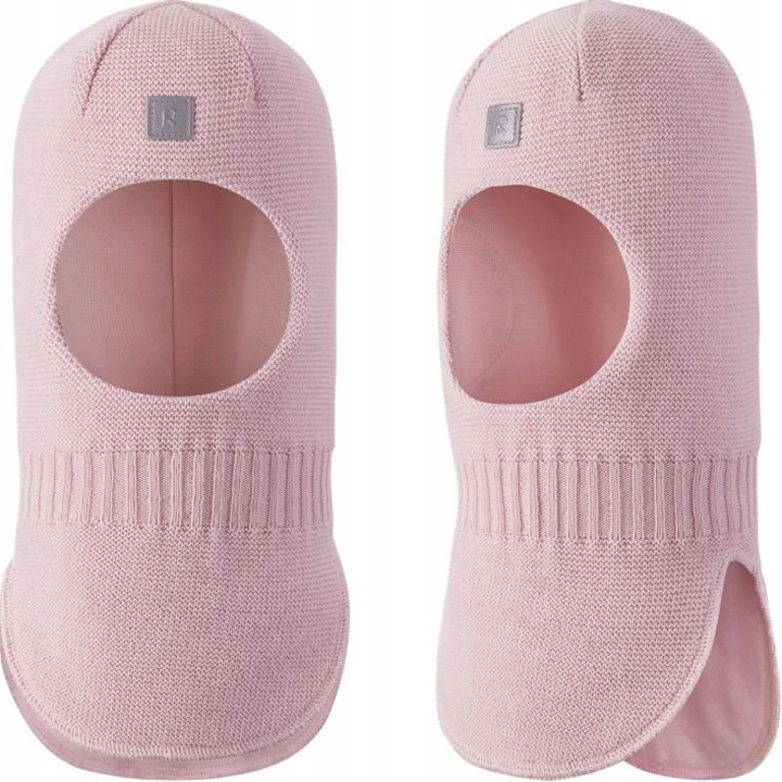 Caciula copii Reima Starrie, lana merinos, roz pal, 50 (1,5-3 ani)