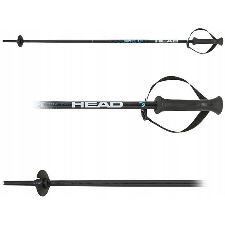 Bete ski Head Supershape Team, 90cm, alb/negru/albastru viteza