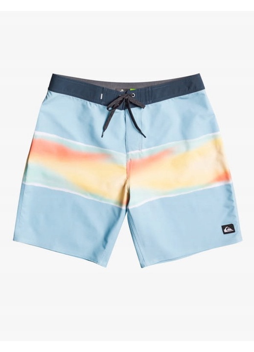 Férfi fürdőnadrág Quiksilver Surfsilk Air Brush, kék, gyorsan száradó anyag, környezetbarát