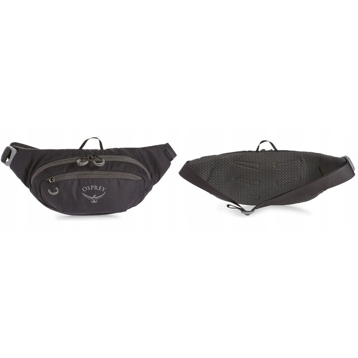 Osprey Daylite deréktáska, 5 zseb, fekete, univerzális méret