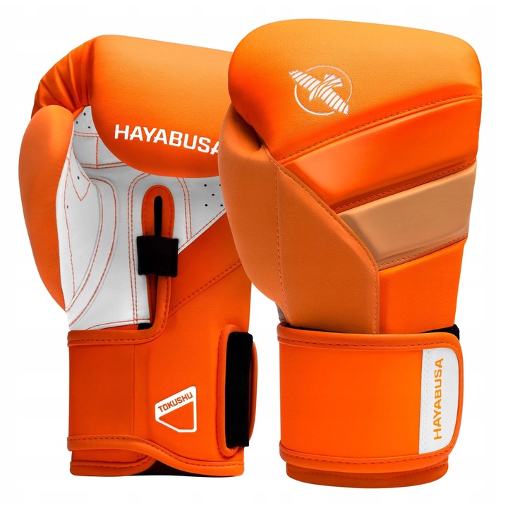 Hayabusa T3 sportkesztyű, 16 oz, neon narancssárga