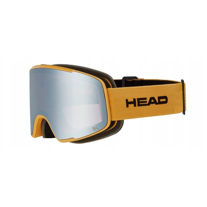 Ochelari de schi Head Horizon 2.0 5K, chrome sun, lentile cilindrice, UV400, anti-fog