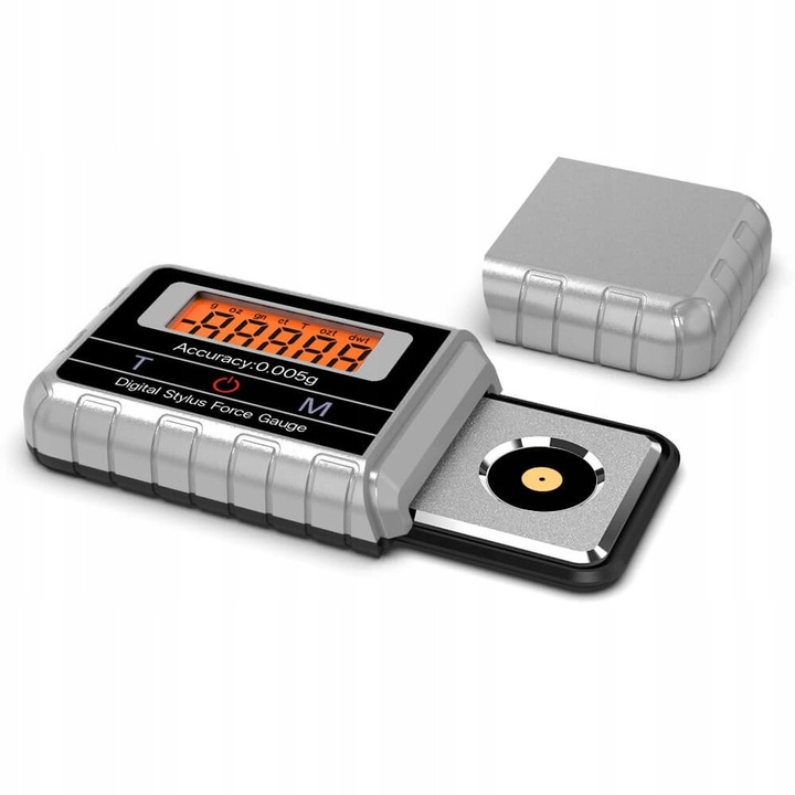 Lemejátszó kalibráló mérleg, Vinylspot, 10x15x22cm