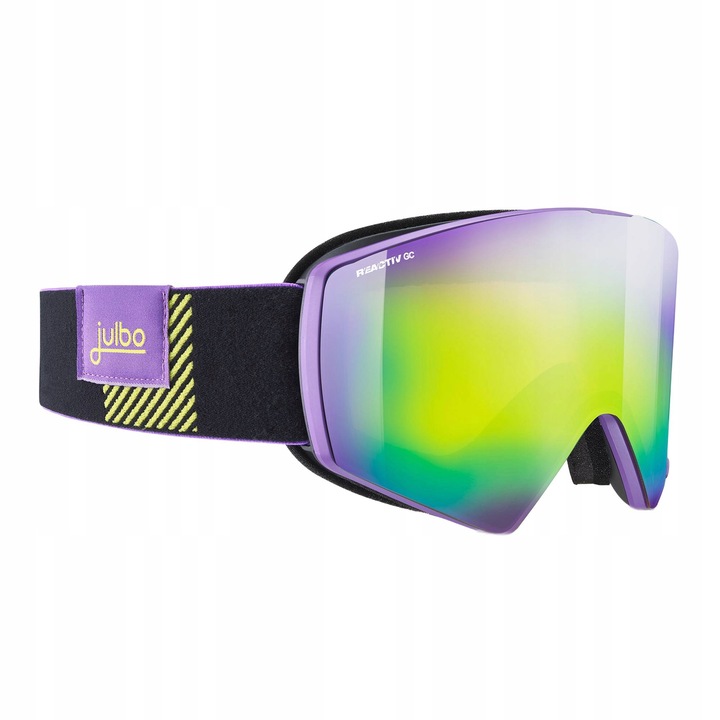 Ски очила Julbo Razor Edge Reactiv Glare Control, лилави, XL, технология против замъгляване, вентилация