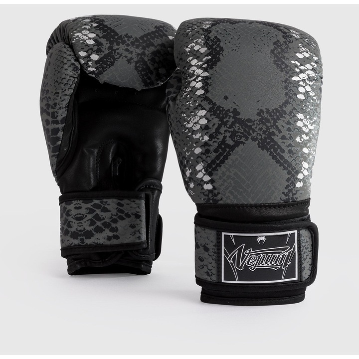 Venum Amazonia sportkesztyű 12OZ sötétszürke, ergonomikus kialakítás, optimális ütéscsillapítás