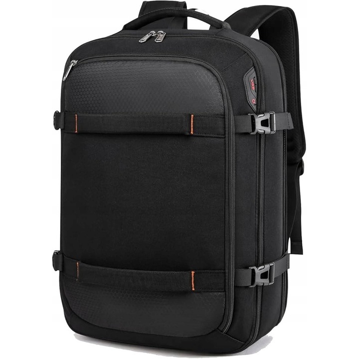 Rucsac laptop Della Gao, 15,6"/17", waterproof, cu port USB, 35x19x50cm, set multifunctional