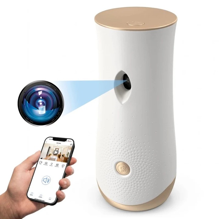 Camera Spion Wi-Fi iUni IP77, Full HD, înregistrare continuă, odorizant, 20.5x8.8x9cm
