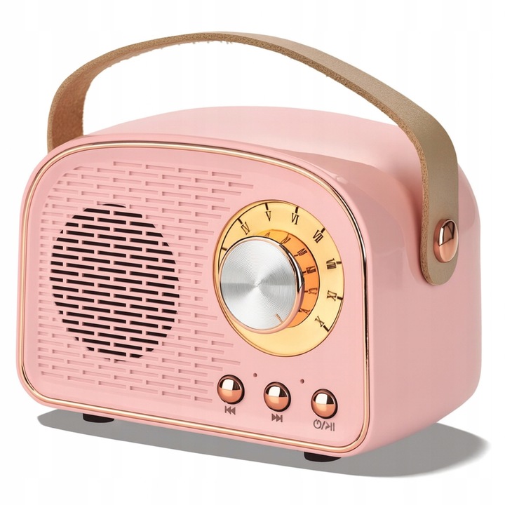 Ретро портативно радио AMT с Bluetooth, USB, AUX, 11,54x7,81x6,05см