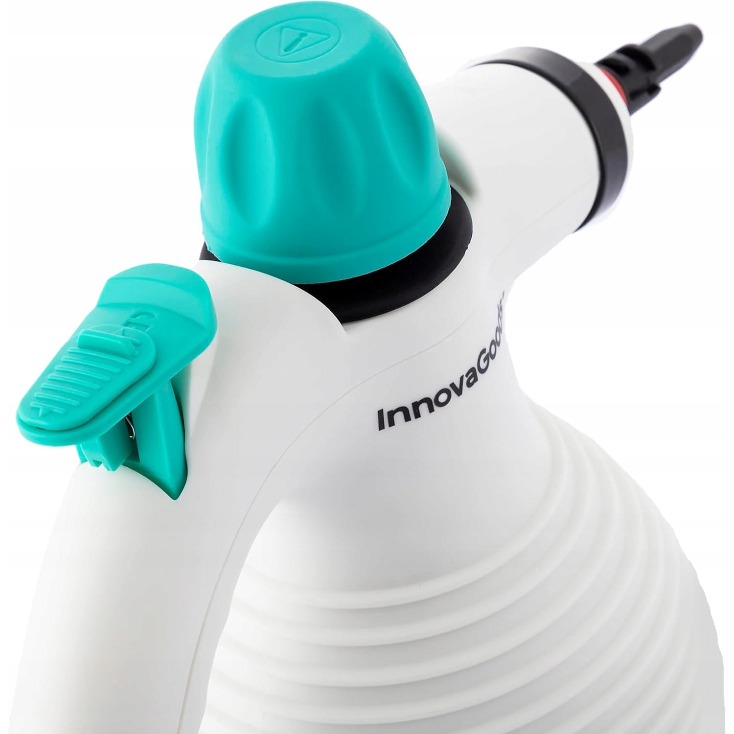 Aspirator cu aburi Innovagoods, multifunctional, 1000W, curatare rapida, 3 bar, alb