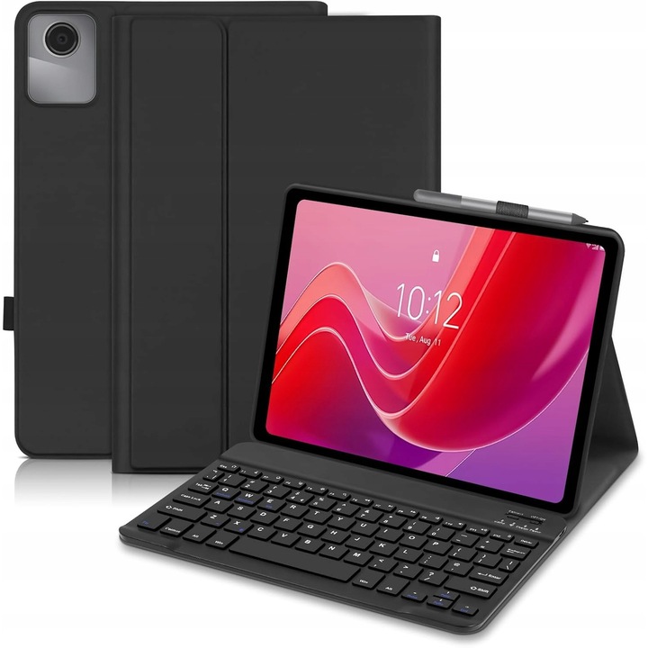 Калъф за таблет с безжична клавиатура, Lenovo Idea Tab 11", TB-336, за стилус