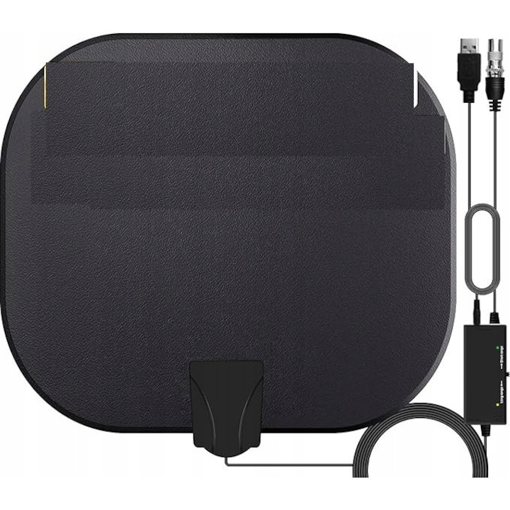 4K 1080P digitális TV antenna jelerősítővel, 600 km hatótávolság