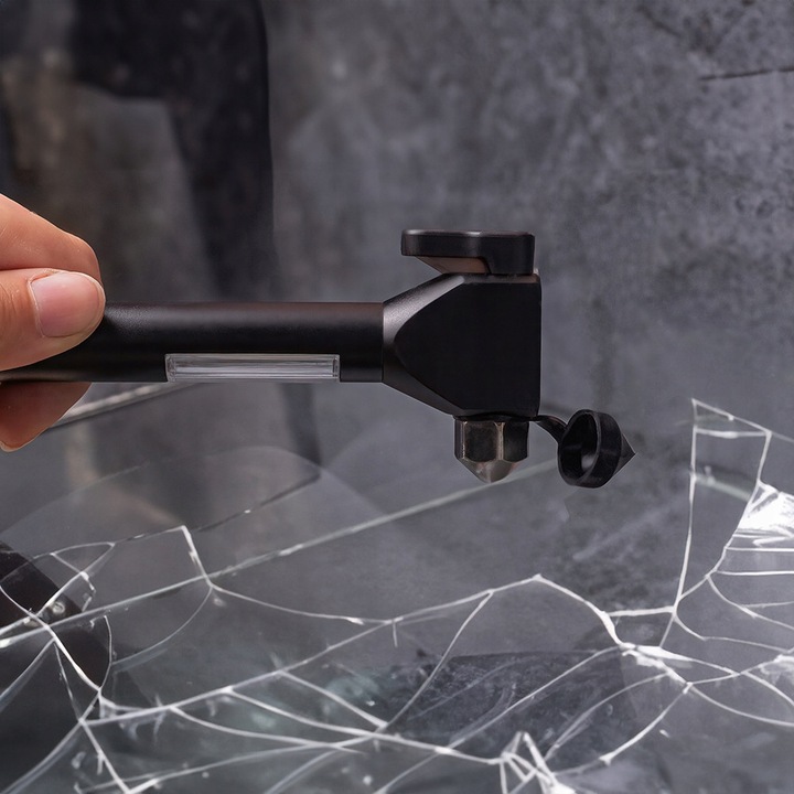 LED авариен фенер с магнити и чук, Forever Light, 80lm, 2xAAA