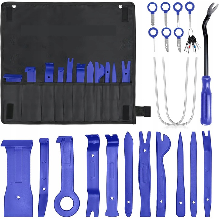 Set unelte demontare interior auto, 11 piese, plastic, ergonomic