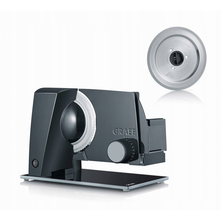 Graef Style S12 Twin szeletelő, 170mm, fekete, 34.3x24.0x26cm