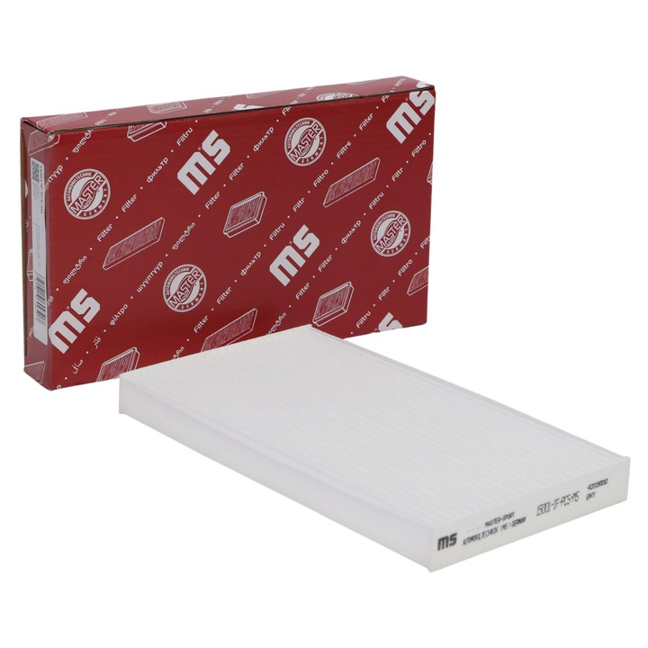 Filtru habitaclu Master-Sport, Nissan Cube (Z12), Juke (F15), Leaf (ZE0, ZE1), inaltime 25mm, latime 258mm, lungime 149mm