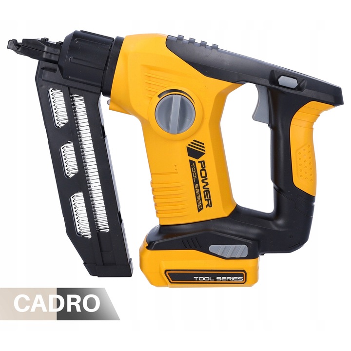 Интерактивен пистолет за занитване за деца Cadro, звукови и светлинни ефекти, 26x7x20cm