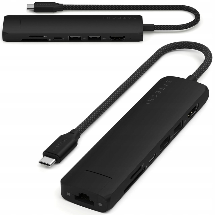 Hub USB Satechi adaptor multiport 7 in 1, Ethernet, HDMI
