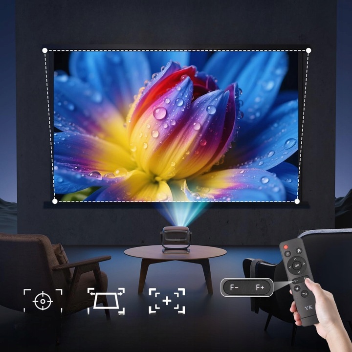 Видеопроектор WEEJECTOR MINI 4K, Bluetooth, смарт, комплект