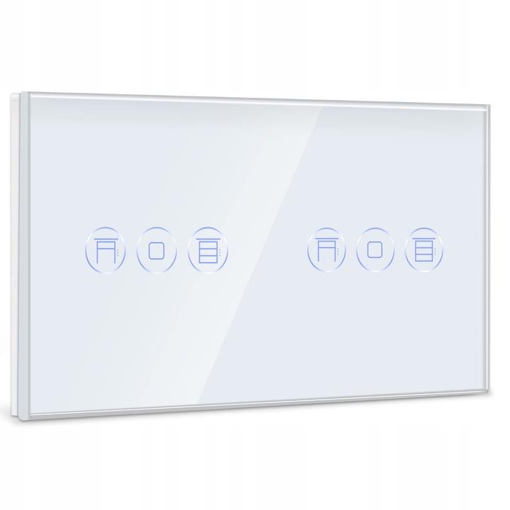 Bseed WiFi dupla intelligens kapcsoló redőnyökhöz, Tuya és Alexa kompatibilis, ON-OFF