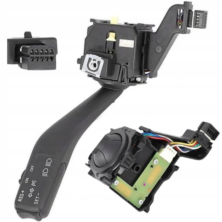 Tempomat kar VW Golf V, VI, Tiguan, Caddy, Jetta, Eos, Touran modellekhez, 10 tűs, cserekészlet