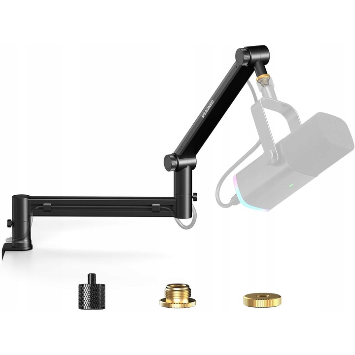 Aokeo AK-58 asztali mikrofontartó, gamer design