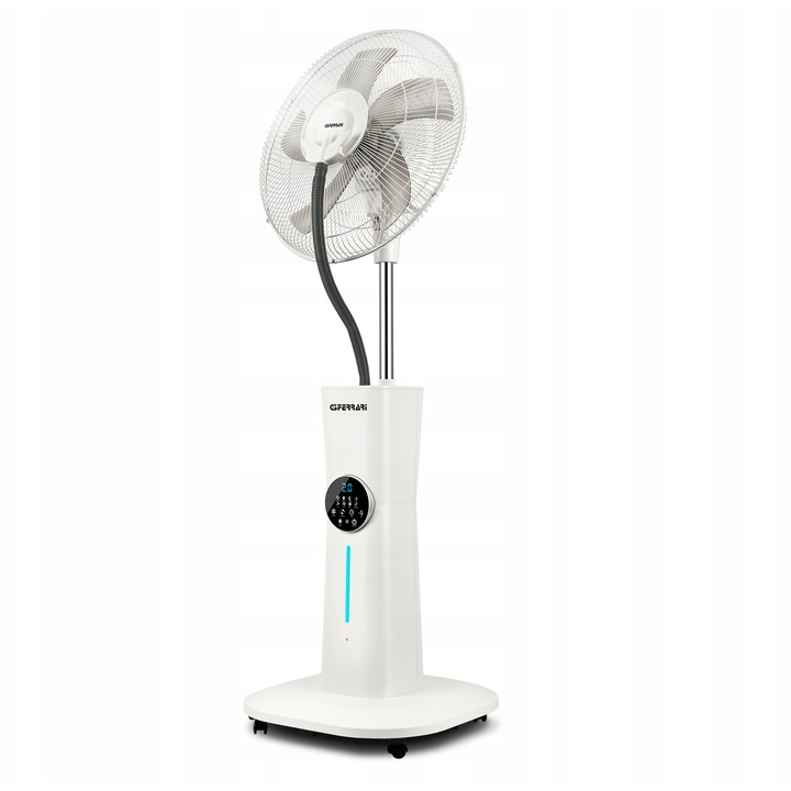 Ventilator de podea G3Ferrari G50022, 75W, 40cm, alb, 43x127x39cm