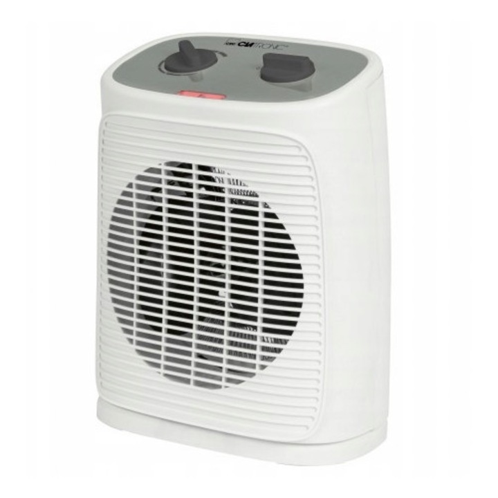 Aeroterma Clatronic HL 3762, 2000 W, alb, mobila, functie de oscilatie