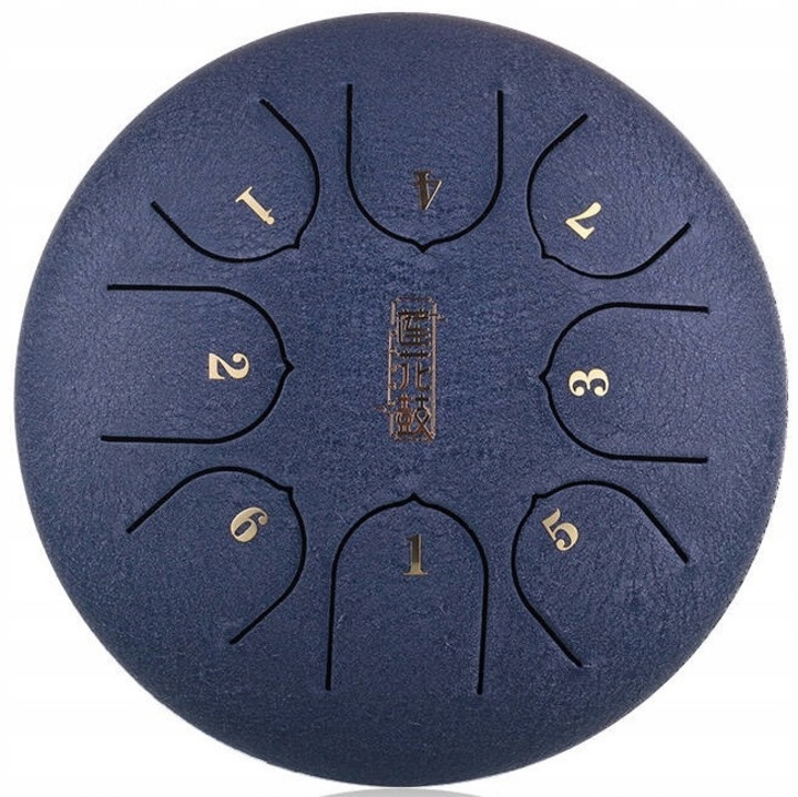 Toba cu limba Hluru TC8-6, 6", 8 tonuri, albastru marin, set complet