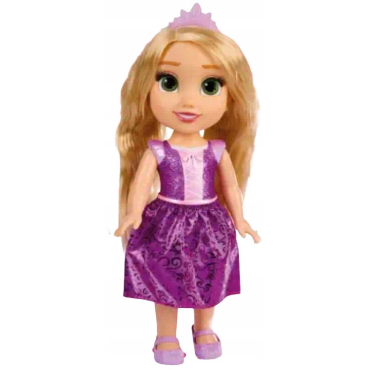 Кукла, 35 см, зелени очи, дълга коса