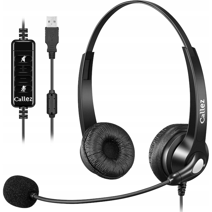 Casti PC, Wantek, negru, H682, 3,5 mm