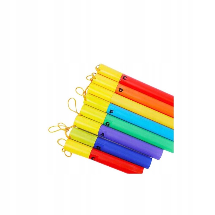 Set tuburi muzicale Kera Audio, multicolor, usor de utilizat