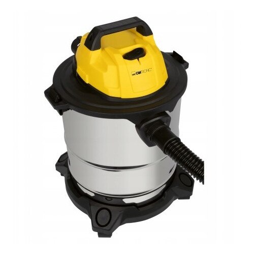 Aspirator industrial Clatronic BS 1313, 1200W, 20L, uscat si umed, metalic