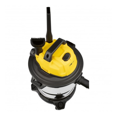 Aspirator industrial Clatronic BS 1313, 1200W, 20L, uscat si umed, metalic