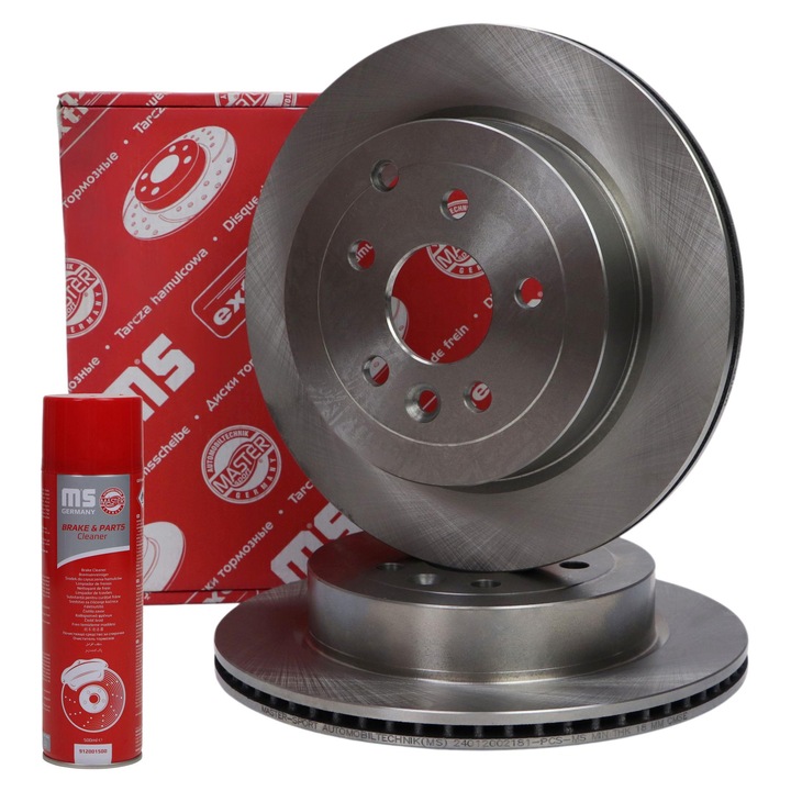 Master-Sport féktárcsa készlet, 2 db, Land Rover Freelander 2-höz, 24012002181, 2011-2014