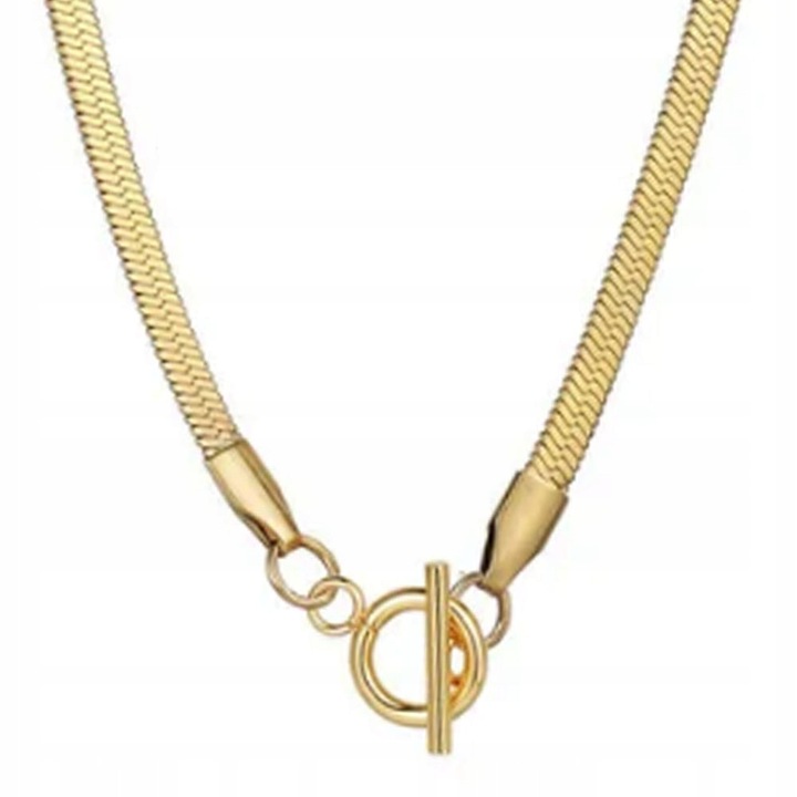 Colier dama, Lovrin, aurit, 42cm, 4mm latime