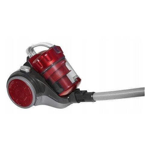 Aspirator fara sac Clatronic, tehnologie Eko-Cyklon, putere 700W, rosu, dimensiuni 250x330x380mm
