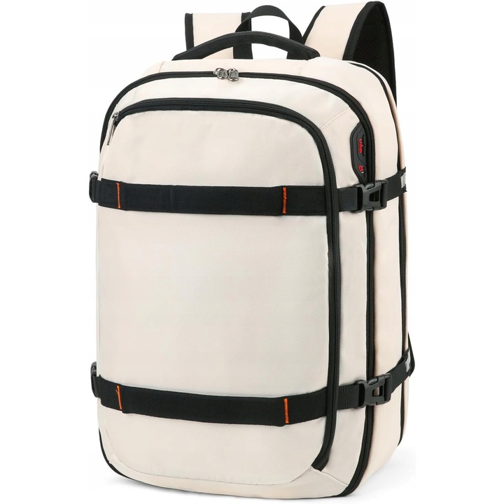 Laptoptáska hátizsák, 33L, 3 rekeszes, fekete, méretei 35x19x50cm