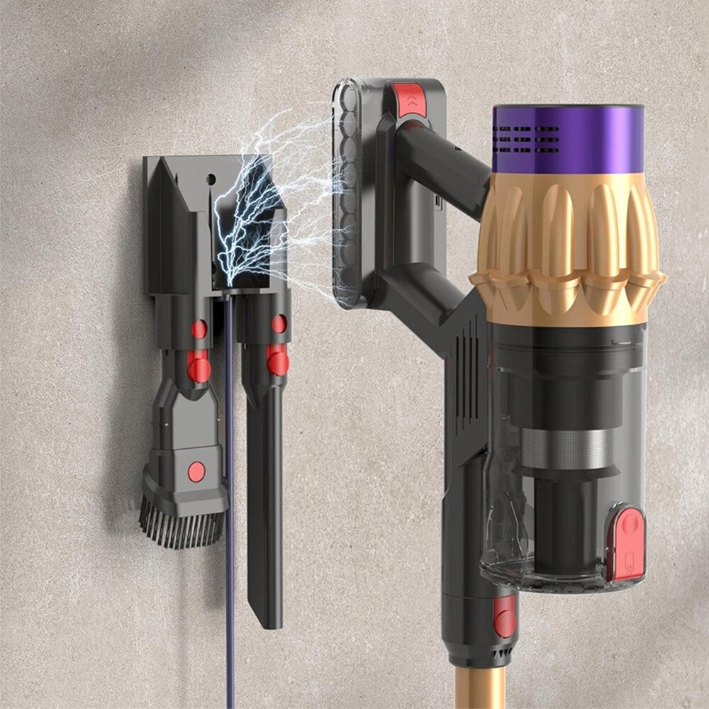 Aspirator vertical fara fir 550W, 35 kPa, LED, cu perie electrica, 110x26,5x24cm, set complet