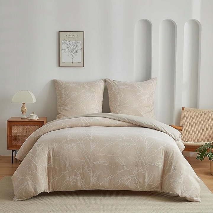 Mikroszálas ágyneműhuzat garnitúra, 200x200cm 2 párnával 80x80cm, többszínű