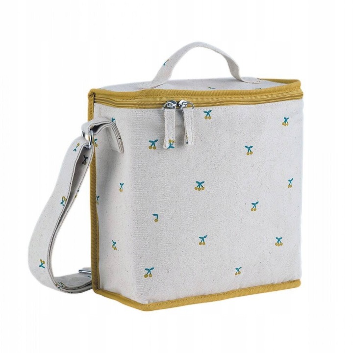 Emile & Ida hőszigetelő táska, Petit Jour Paris, 25x23x11,5cm, pamut, többszínű