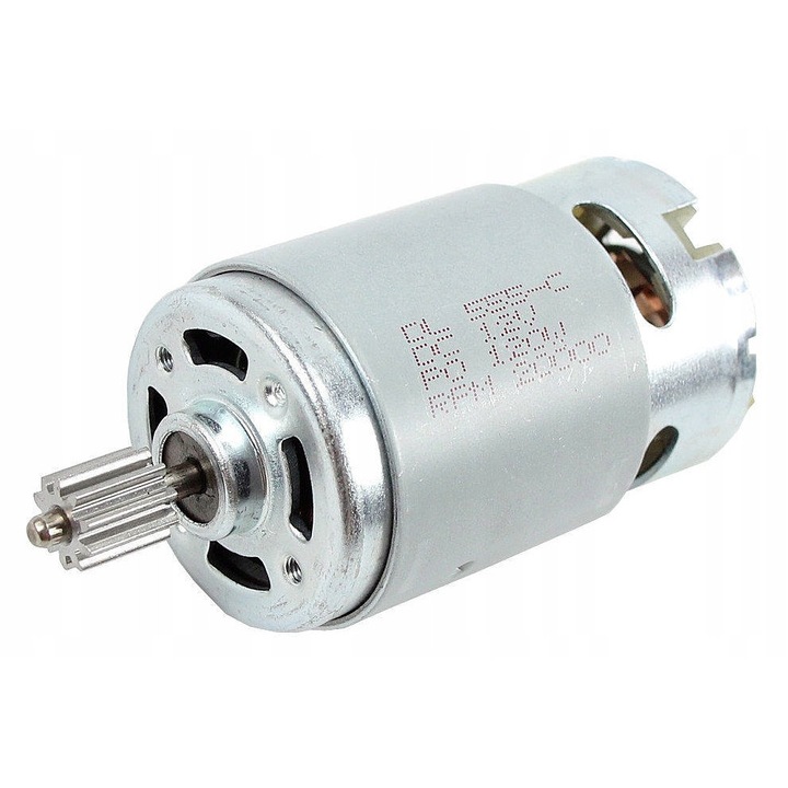 Електрически мотор 12V, PlayHouse, 120W, 20000RPM, 80x57x36mm, с кабели и букса