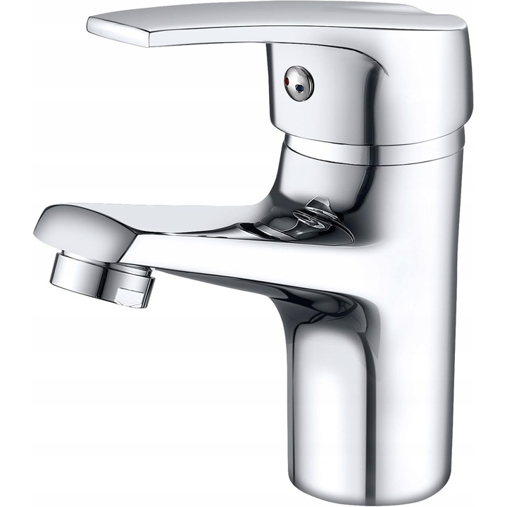 Csaptelep mosogatóhoz, krómozott, 117mm, modern dizájn, könnyű beszerelés, komplett szett