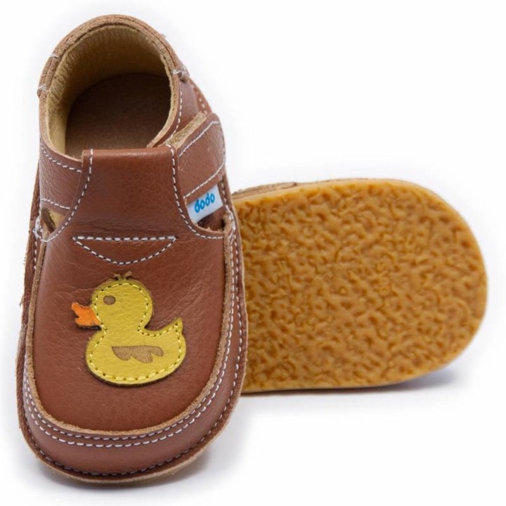 Dodo Shoes Avion mezitlabas gyermek szandal, teve szinu, termeszetes borbol, rugalmas talppal az elso lepesekhez, Tevebarna