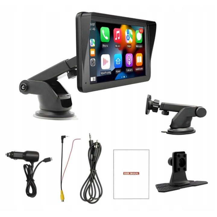 Radio auto 7", Renew Force, Android Auto, Apple CarPlay, wireless