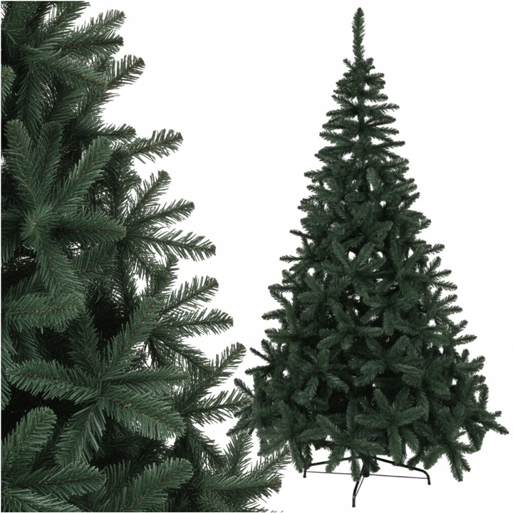 Brad artificial Ruhhy, jodla, 201-220 cm, verde