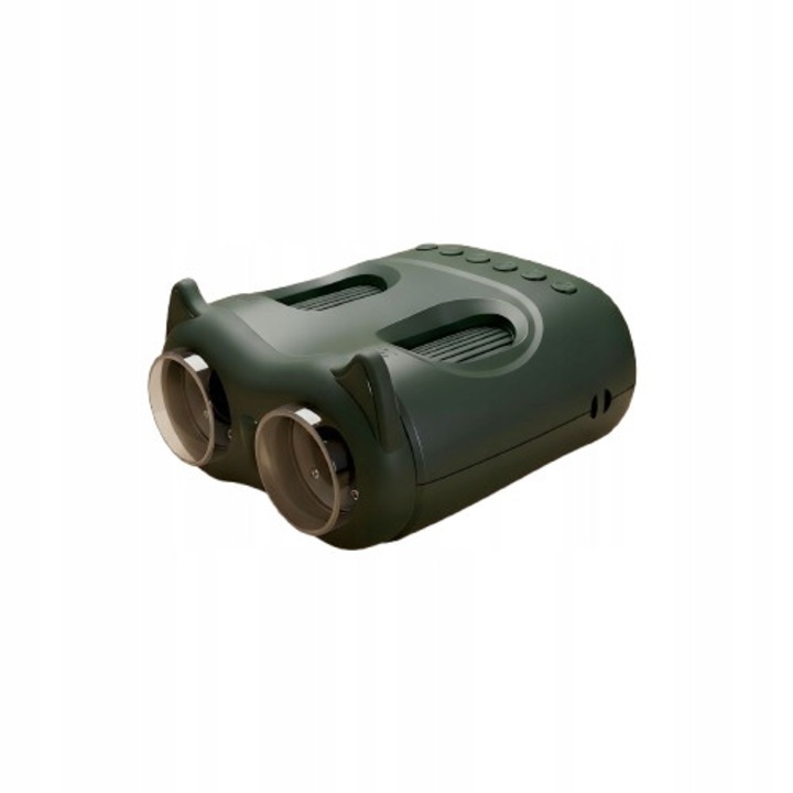 Binokulár és mikroszkóp 2 az 1-ben gyerekeknek, zöld, 3-12 év