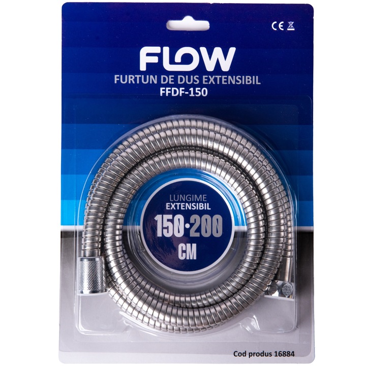 FFDF-150 Furtun de dus extensibil 150 – 200 cm, FLOW
