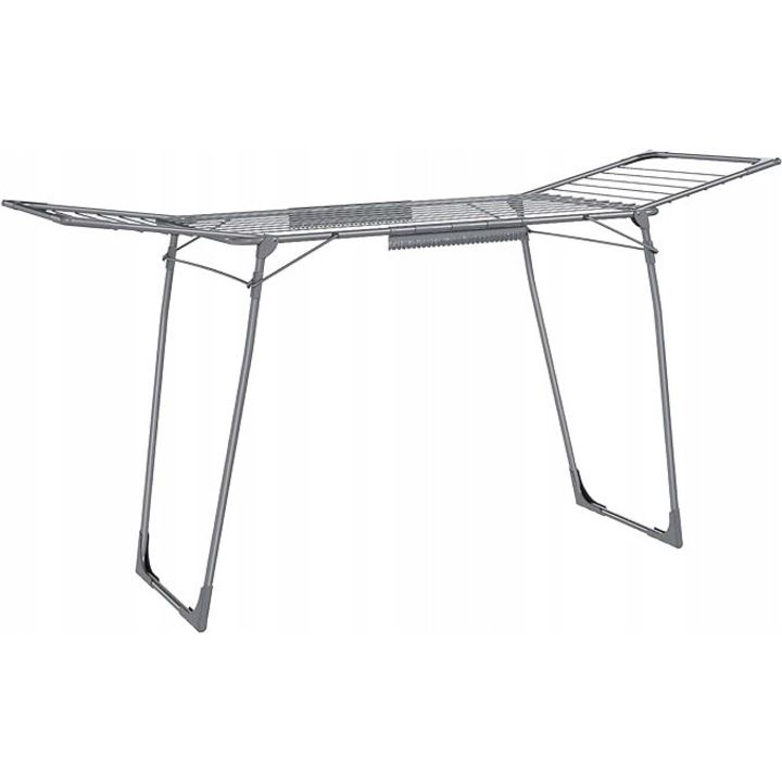 Songmics ruhaszárító, 18 m, szürke, 56,5x173x96,5 cm, összecsukható