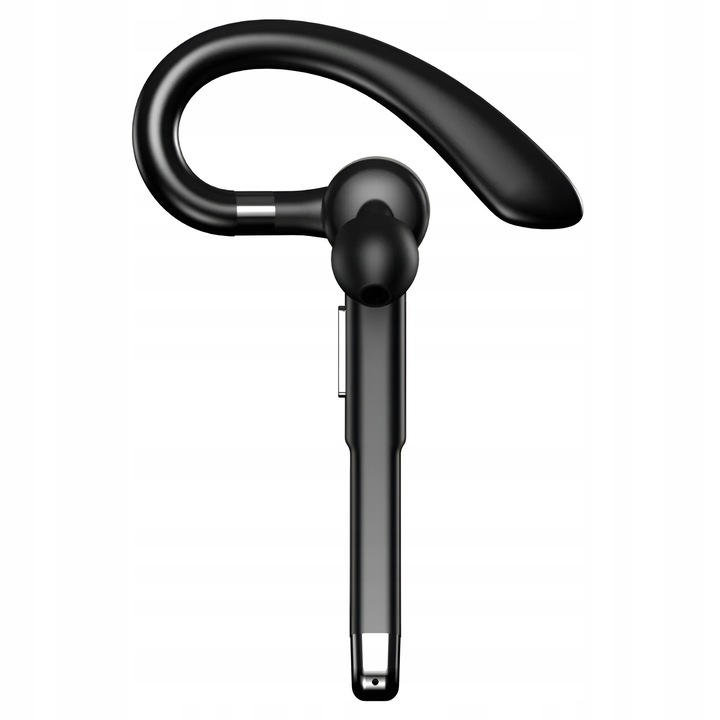 ZeeTech vezeték nélküli fejhallgató 500mAh Powerbankkal, 10 óra üzemidővel, 360°-os forgatással, fekete színben